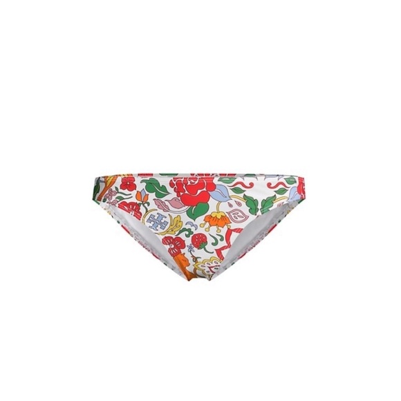 Tory Burch Beige Cat Bikini Bottoms. - Picture 4 of 10